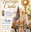 Boże Ciało 19.06. oraz 22.06. 2025