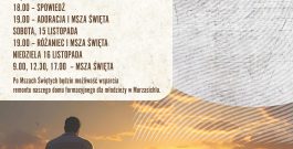 Z radością zapraszamy na rekolekcje, dni foramcji chrześcijańskiej.