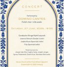 Zapraszamy na koncert Chóru Domino Cantes, który odbędzie się 27 czerwca o godz. 19.00.